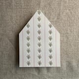 "Emberlin vintage pink floral print envelope liner for A7 euro flap envelope | pack of 10" - Envelope Liners in pink by Ivory Invitations