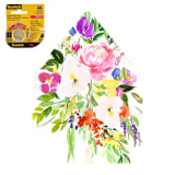 "Summer Bouquet Envelope Liners | Set of 25 | For A7 envelopes" - Envelope Liners in multicolorassorted-colors by Papel Custom Design