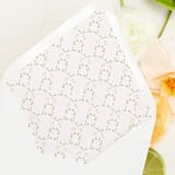 "Green Watercolor Garden Trellis | 25 Euro Envelope Liners" - Envelope Liners in green by Nikki Turner