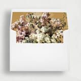 "Blossoming Elegance | Set of 25 Envelope Liners" - Envelope Liners in beige by Nikki Turner