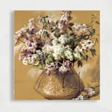 "Blossoming Elegance | Set of 25 Envelope Liners" - Envelope Liners in beige by Nikki Turner