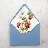 "A7 Envelope Liners Vintage Strawberries (set of 10)" - Envelope Liners in red by Design by Laney