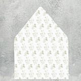 "Sage Floral Toile Envelope Liner | Set of 10 | For 5x7” invitations" - Envelope Liners in green by Cotton and Bow