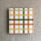 "Pasta checkers envelope liner for A7 square flap envelope | pack of 10" - Envelope Liners in multicolorassorted-colors by Ivory Invitations