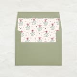 "A7 Envelope Liners Square Flap // Mistletoe (Set of 25)" - Envelope Liners in multicolorassorted-colors by Clover and Lamb