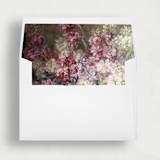 "Romantic Blush & Burgundy Oil Painting| Set of 25 Wedding Envelope Liner" - Envelope Liners in purple by Nikki Turner