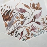 "Wildflowers Watercolor Envelope Liner | Set of 10" - Envelope Liners in beige by Campofiore Paper Studio