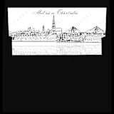 "Charleston South Carolina Skyline Envelope Liner with custom text/saying | Set of 10 | For 5x7 Minted Square Flap Envelope" - Envelope Liners in white by Kimee Meyer
