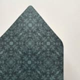 "A7 Envelope Liners Isabella in Deep Green for Euro Flap Envelopes | Pack of 10" - Envelope Liners in green by Renée Stramel