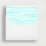 "Ombre Waves of Blue Liner | Set of 25 Square Envelope Liners" - Envelope Liners in blue by Nikki Turner
