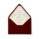 "Swan Swirl Envelope Liner | Set of 10" - Envelope Liners in multicolorassorted-colors by Paper Haven
