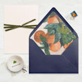 "A7 Fine Art Envelope Liners // Citrus Canopy (Set of 25)" - Envelope Liners in orange by Clover and Lamb