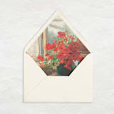 "A7 Fine Art Envelope Liners // Crimson Poppies (Set of 25)" - Envelope Liners in red by Clover and Lamb