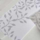 "Ivy Watercolor Square Envelope Liner | Set of 10" - Envelope Liners in white by Campofiore Paper Studio