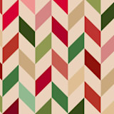 "A7 Envelope Liners Square Flap // Retro Christmas 2 (Set of 25)" - Envelope Liners in multicolorassorted-colors by Clover and Lamb
