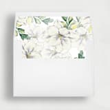 "Soft Neutral Floral Liner | Set of 25 Square Envelope Liners" - Envelope Liners in multicolor by Nikki Turner