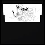 "Palm Springs Skyline Envelope Liner with custom text/saying | Set of 10 | For 5x7 Minted Square Flap Envelope" - Envelope Liners in white by Kimee Meyer