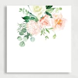 "Sweet as a Peach Floral Liner | Set of 25 Envelope Liners" - Envelope Liners in pink by Nikki Turner
