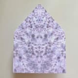 "A7 Envelope Liners Speckled Symmetry in Violet for Euro Flap Envelopes | Pack of 10" - Envelope Liners in purple by Renée Stramel