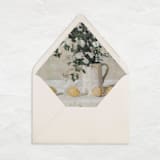 "A7 Fine Art Envelope Liners // Flowers + Lemons (Set of 25)" - Envelope Liners in yellow by Clover and Lamb
