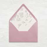 "A7 Pre-Lined Envelopes // Dusty Rose (Set of 25)" - Envelope Liners in pink by Clover and Lamb