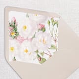 "Pink Floral Envelope Liners, Pack of 25" - Envelope Liners in pink by Studio Lavender
