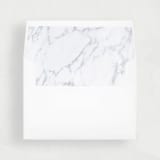"Marble Liner | Set of 25 Envelope Liners" - Envelope Liners in gray by Nikki Turner