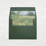 "A7 Fine Art Envelope Liners Square Flap // Summer Meadow (Set of 25)" - Envelope Liners in green by Clover and Lamb