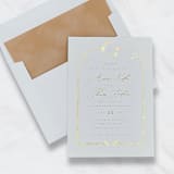 "Camel Velvet Envelope Liners for 5 x 7 Cards (Set of 10)" - Envelope Liners in brown by Caroline Russo