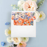 "The Lawn Garden Landscape | Set of 25 Envelope Liners" - Envelope Liners in multicolor by Nikki Turner