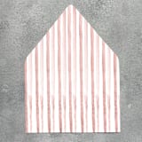 "Blush Pink Stripe Envelope Liner | Set of 10 | For 5x7” Invitations" - Envelope Liners in pink by Cotton and Bow