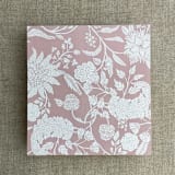 "Cameo botanical garden envelope liner for A7 square flap envelope | pack of 10" - Envelope Liners in pink by Ivory Invitations
