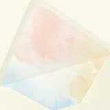 "Pastel Watercolor Wash Envelope Liner | Set of 10" - Envelope Liners in multicolor by Paper Haven