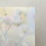 "A7 Envelope Liners Silvered Floral in Sage for Straight Flap Envelopes | Pack of 10" - Envelope Liners in multicolor by Renée Stramel
