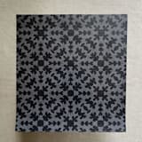 "A7 Envelope Liners Isabella in Noir on Noir for Straight Flap Envelopes | Pack of 10" - Envelope Liners in black by Renée Stramel