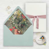 "A7 Fine Art Envelope Liners // Flowers in Vase (Set of 25)" - Envelope Liners in multicolorassorted-colors by Clover and Lamb