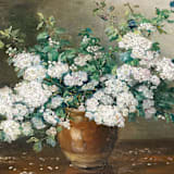 "White Florals In Vase, A7 Envelope Liners, Pack of 25" - Envelope Liners in multicolorassorted-colors by Studio Lavender