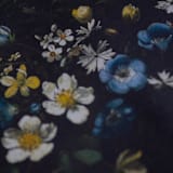 "A7 Envelope Liners Square Flap // Flowers + Ferns  (Set of 25)" - Envelope Liners in black by Clover and Lamb