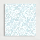 "Baby Blue Coral Reef Liner | Set of 25 Square Envelope Liners" - Envelope Liners in blue by Nikki Turner