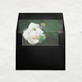 "A7 Fine Art Envelope Liners Square Flap // Moonlit Rose (Set of 25)" - Envelope Liners in white by Clover and Lamb