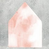 "Blush Pink Watercolor Envelope Liner | Set of 10 | For 5x7” invitations" - Envelope Liners in pink by Cotton and Bow