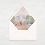 "A7 Envelope Liners // Foggy Sunrise (Set of 25)" - Envelope Liners in pink by Clover and Lamb