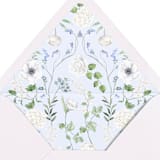 "Blue and White Chinoiserie Vine Envelope Liner" - Envelope Liners in multicolorassorted-colors by Papel Custom Design