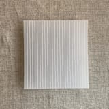 "Calm fine stripes printed envelope liner for A7 square flap envelope | pack of 10" - Envelope Liners in white by Ivory Invitations
