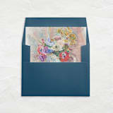 "A7 Fine Art Envelope Liners Square Flap // Painter's Garden (Set of 25)" - Envelope Liners in blue by Clover and Lamb