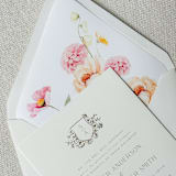"Garden Party A7 Euro Flap Envelope Liners | Set of 10" - Envelope Liners in multicolorassorted-colors by Megan Tendler