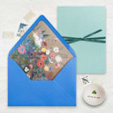 "A7 Fine Art Envelope Liners // Vibrant Vase (Set of 25)" - Envelope Liners in multicolorassorted-colors by Clover and Lamb