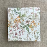 "Fresco style floral printed envelope liner for A7 square flap envelope | pack of 10" - Envelope Liners in multicolorassorted-colors by Ivory Invitations