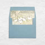 "A7 Envelope Liners Square Flap // Darling Ducks (Set of 25)" - Envelope Liners in multicolorassorted-colors by Clover and Lamb