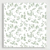 "Floral Sage Liner | Set of 25 Envelope Liners" - Envelope Liners in green by Nikki Turner
